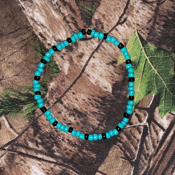 Jewelry - Black And Turquoise Bracelet